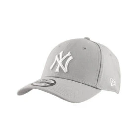 NEW ERA Casquette NY 39Thirty Grise -Mode Chapeaux Magasin 39thirty ny grise