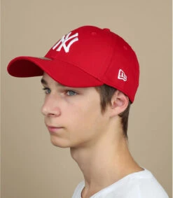 NEW ERA Casquette NY 39Thirty Rouge