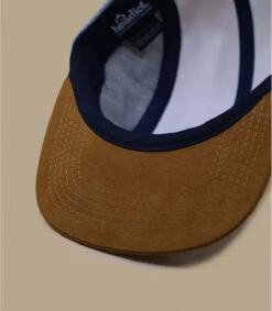5 Panel Blank Navy Beige Heather Grey Brown Suede -Mode Chapeaux Magasin 5 panel blank navy beige heather grey brown suede 3