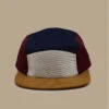 5 Panel Chambray Beige Suede Brown Navy Burgundy