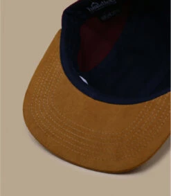 5 Panel Chambray Beige Suede Brown Navy Burgundy -Mode Chapeaux Magasin 5 panel chambray beige suede brown navy burgundy 3