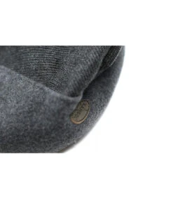 Kangol 504 Wool Earflap Dk Flannel -Mode Chapeaux Magasin 504 wool earflap dk flannelberet20gris20protege20oreilles
