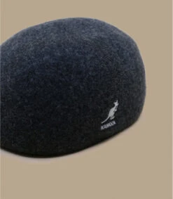 Kangol 507 Wool Seamless Dk Flannel -Mode Chapeaux Magasin 507 wool seamless dk flannel 2