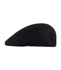 Kangol 507 Wool Seamless Noir -Mode Chapeaux Magasin 507 wool seamless noirBeret2050720noir