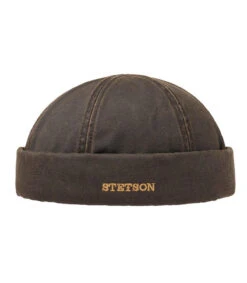Stetson Docker CO/PE Brown -Mode Chapeaux Magasin PE20brown20Stetson