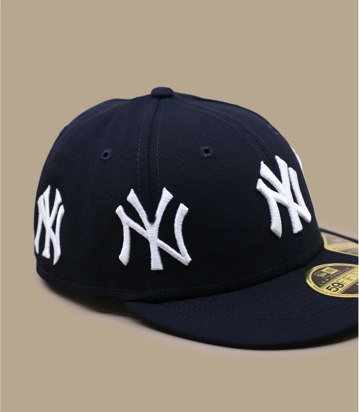 NEW ERA All Over Logo 5950 Low Profile NY 4 NEW ERA All Over Logo 5950 Low Profile NY – Image 4