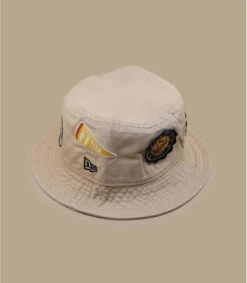NEW ERA All Over Patch Bucket Milk -Mode Chapeaux Magasin all over patch bucket milk 2