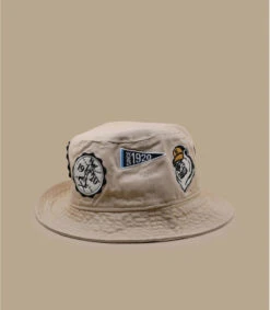 NEW ERA All Over Patch Bucket Milk -Mode Chapeaux Magasin all over patch bucket milk 3