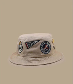 NEW ERA All Over Patch Bucket Milk -Mode Chapeaux Magasin all over patch bucket milk 4