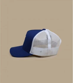 Brixton Alpha Block X Navy White -Mode Chapeaux Magasin alpha block x navy whitetrucker20Brixton20bleu20marine