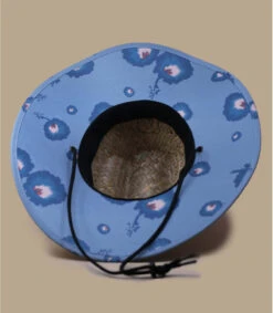 Brixton Alpha Square Sun Hat Tan Dusty Blue -Mode Chapeaux Magasin alpha square sun hat tan dusty blue 3