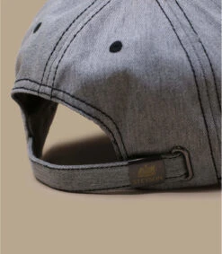 Stetson Baseball Cap Cotton Melange Light Grey -Mode Chapeaux Magasin baseball cap cotton melange light grey 4