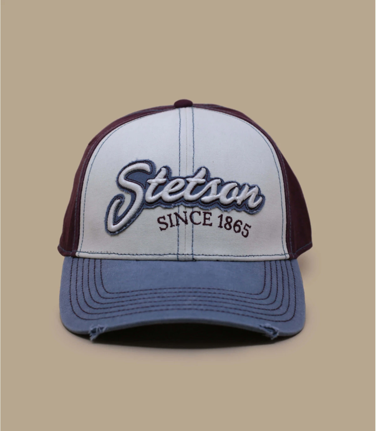 Stetson Baseball Cap Vintage Distressed 2 Stetson Baseball Cap Vintage Distressed – Image 2