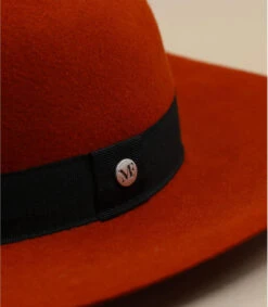Baya Brique -Mode Chapeaux Magasin baya briquecapeline20rouge20brique20feutre