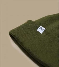 Reell Beanie Olive -Mode Chapeaux Magasin beanie olivebonnet20revers20vert20olive