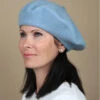 Beret Classique Bleu Crepuscule
