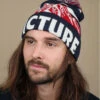 Picture Bernie Beanie Dark Blue