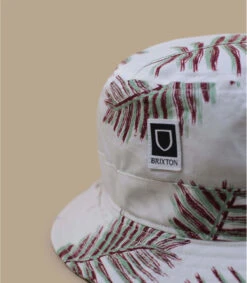 Brixton Beta Packable Bucket Aloha Off White -Mode Chapeaux Magasin beta packable bucket aloha off white 2