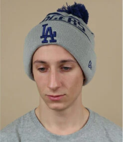 NEW ERA Bobble Knit LA Gray