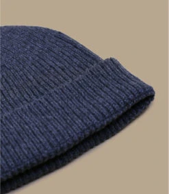 Bonnet Fabriqué En France Laine Recyclée Anthracite -Mode Chapeaux Magasin bonnet fabrique en france laine recyclee anthracite 2