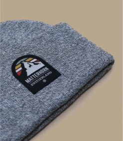 Bonnet Matterhorn Grey -Mode Chapeaux Magasin bonnet matterhorn grey 2