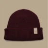 Bonnet Ocean Legend Burgundy Beige. Eco & Fabriqué En France