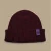 Bonnet Ocean Legend Burgundy Purple. Eco & Fabriqué En France