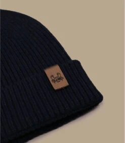 Bonnet Ocean Legend Navy Brown. Eco & Fabriqué En France -Mode Chapeaux Magasin bonnet ocean legend navy brown eco fabrique en france 1