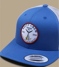 Salty Crew Bottom Dweller Retro Trucker Slate Silver -Mode Chapeaux Magasin bottom dweller retro trucker slate silver 2