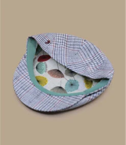 Bristol Checked Blue -Mode Chapeaux Magasin bristol checked blue 3