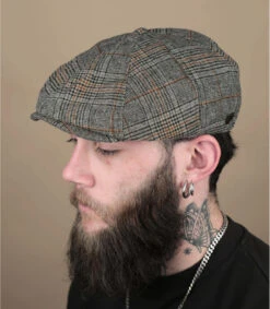 Brixton Brood Off White Black Paradise Orange