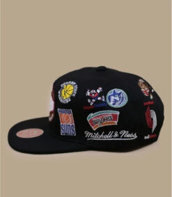 Mitchell & Ness Casquette All Over Conference Deadstock HWC West -Mode Chapeaux Magasin casquette all over conference deadstock hwc west 2