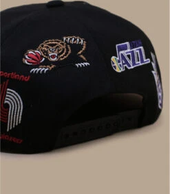 Mitchell & Ness Casquette All Over Conference Deadstock HWC West -Mode Chapeaux Magasin casquette all over conference deadstock hwc west 4