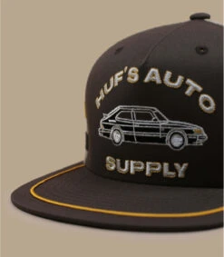 HUF Casquette Auto Supply Trucker Brown -Mode Chapeaux Magasin casquette auto supply trucker brown 2