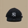 NEW ERA Casquette Bébé NY 9Forty Black White