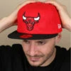 NEW ERA Casquette Chicago Bulls 59fifty Rouge