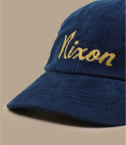 NIXON Casquette Capitol Navy Gold -Mode Chapeaux Magasin casquette capitol navy gold 2