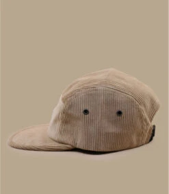 Casquette Cord 5 Panel Tan -Mode Chapeaux Magasin casquette cord 5 panel tan 3