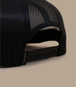 NIXON Casquette Iconed Trucker Khaki Black -Mode Chapeaux Magasin casquette iconed trucker khaki black 4