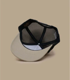 NIXON Casquette Iconed Trucker Khaki Black -Mode Chapeaux Magasin casquette iconed trucker khaki black 5
