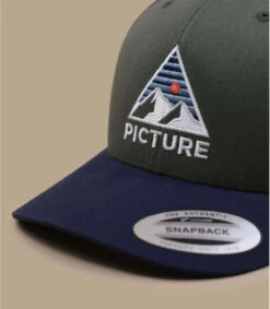 Picture Casquette Kuldo Trucker Green Spray -Mode Chapeaux Magasin casquette kuldo trucker green spray 2