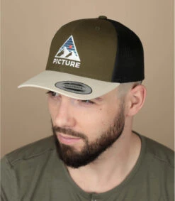 Picture Casquette Kuldo Trucker Tobacco