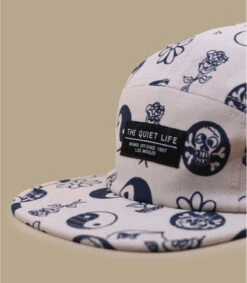 Casquette Louis 5 Panel Pink -Mode Chapeaux Magasin casquette louis 5 panel pink 2