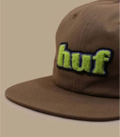 HUF Casquette Madison 6 Panel Rubber -Mode Chapeaux Magasin casquette madison 6 panel rubber 2