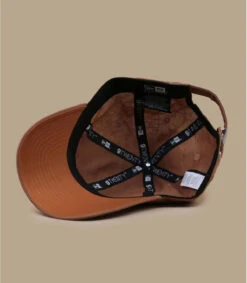 NEW ERA Casquette NE Herringbone 9Twenty Toffee -Mode Chapeaux Magasin casquette ne herringbone 9twenty toffee 5