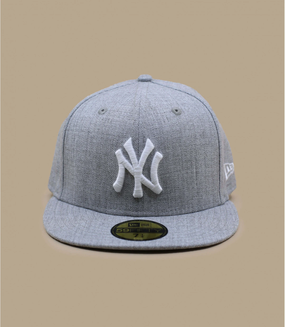 NEW ERA Casquette NY 59fifty Heather Grey 2 NEW ERA Casquette NY 59fifty Heather Grey – Image 2