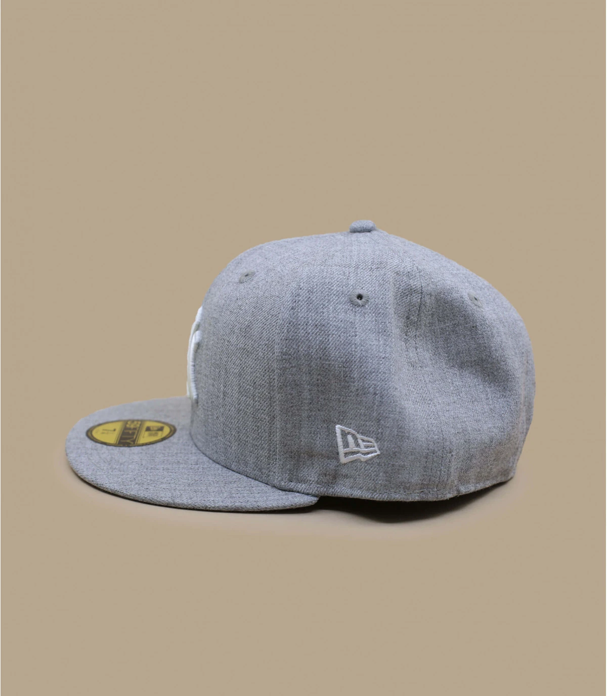 NEW ERA Casquette NY 59fifty Heather Grey 3 NEW ERA Casquette NY 59fifty Heather Grey – Image 3