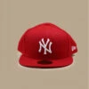 NEW ERA Casquette NY 59fifty Rouge