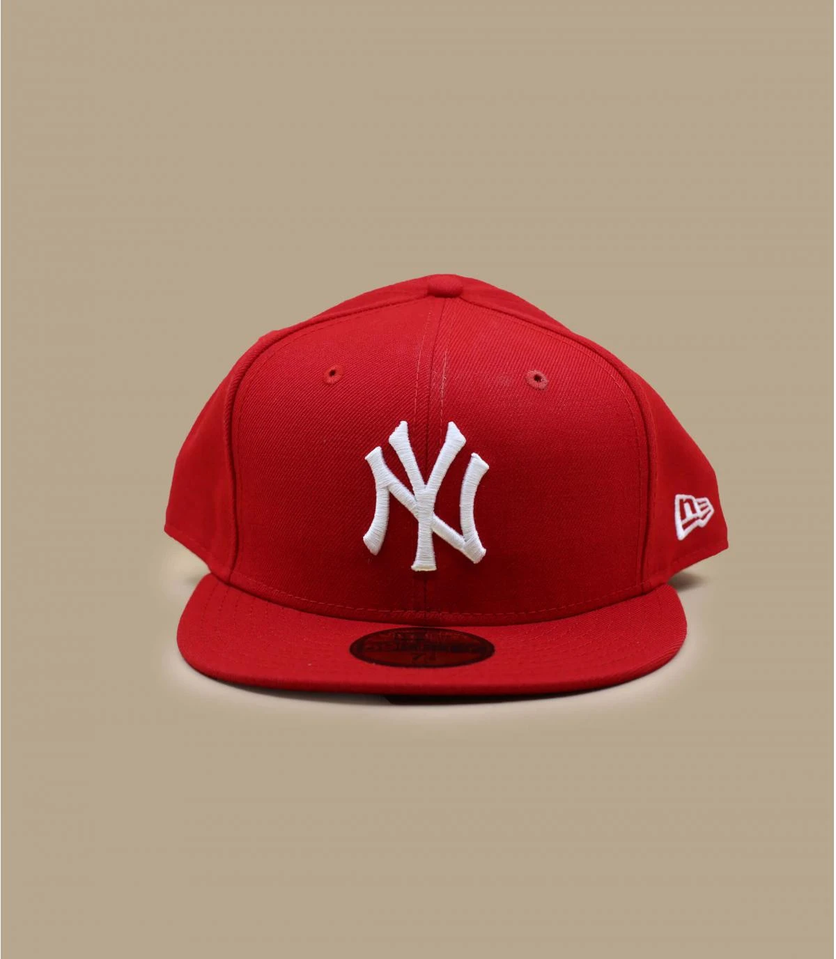 NEW ERA Casquette NY 59fifty Rouge 1 NEW ERA Casquette NY 59fifty Rouge