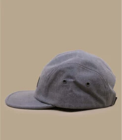 Casquette Overdyed 5 Panel Charcoal -Mode Chapeaux Magasin casquette overdyed 5 panel charcoal 2